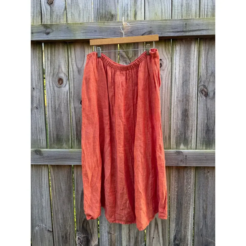 Flax washed rust